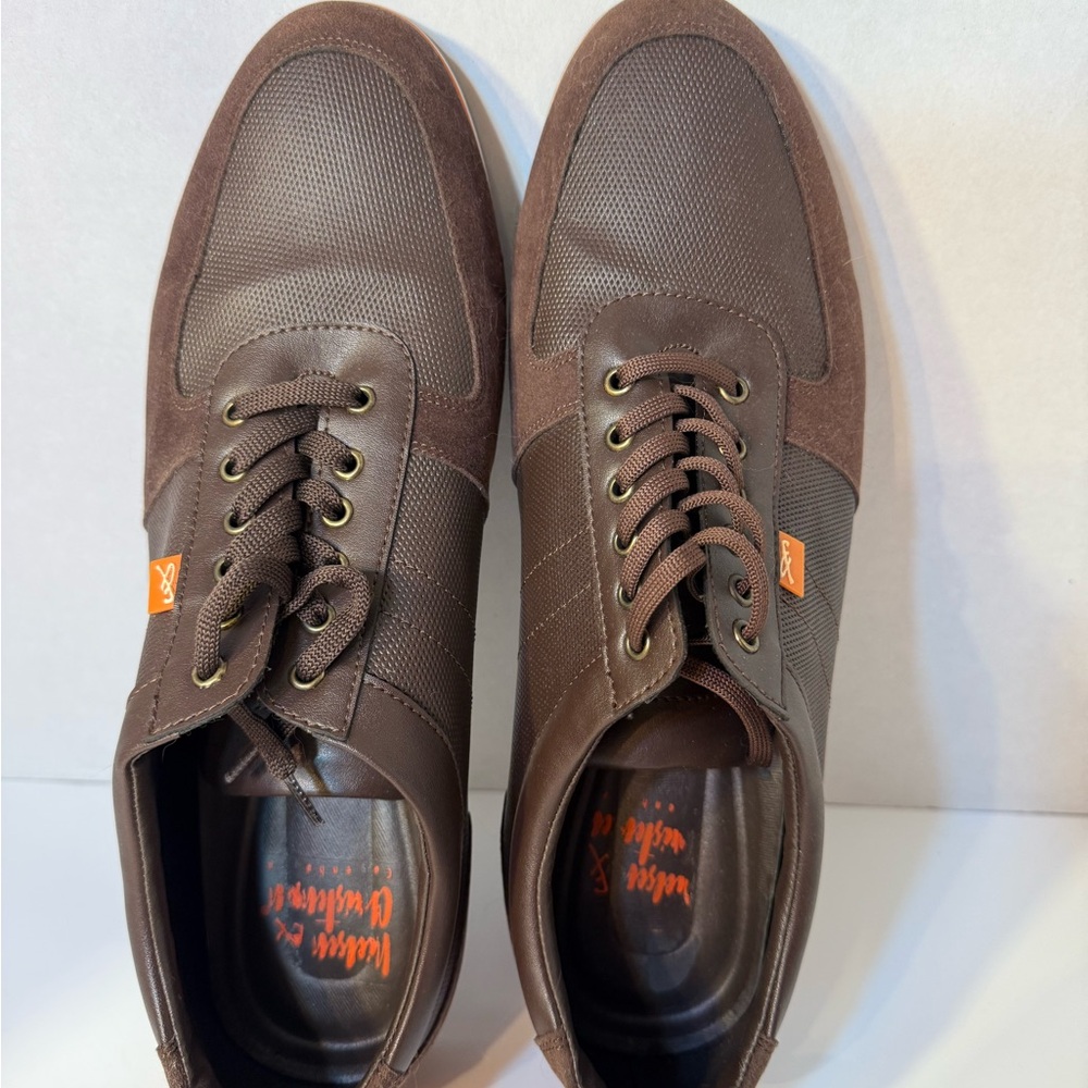 Elegant Brown Men's Sneakers